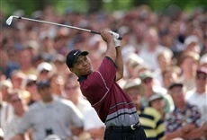 Escena de 1999 PGA Championship - Tiger Woods at Medinah Cou