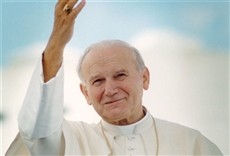 Escena de Juan Pablo II: no tengais miedo