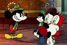 Escena de Una historia de terror: Halloween con Mickey Mouse