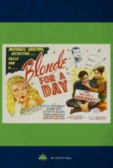 Blonde for a Day online free