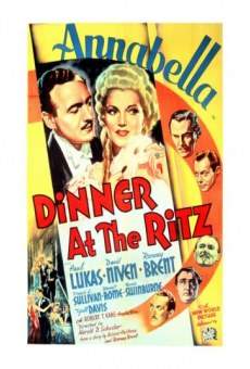 Dinner At the Ritz online