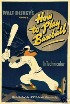 Goofy in How To Play Baseball online