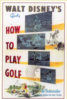 Goofy in How to Play Golf online kostenlos