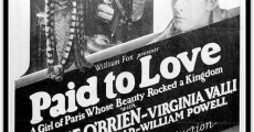 Paid to Love (1927)