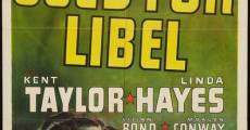 Sued for Libel (1939)
