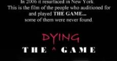 The Dying Game streaming
