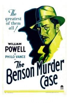 The Benson Murder Case online