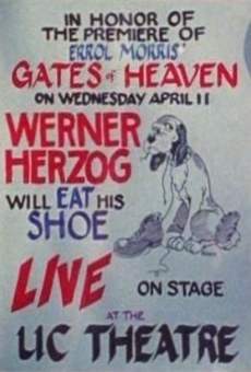Werner Herzog Eats His Shoe gratis