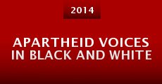 Apartheid Voices in Black and White