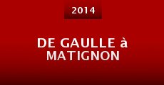 De Gaulle à Matignon